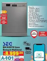 SEG BULAŞIK MAKİNESİ